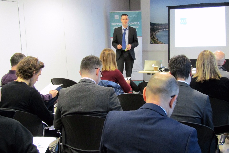 Inaugural business event at Porth Eirias heralded a success