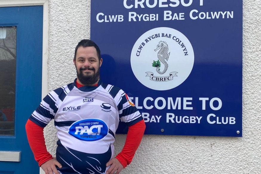 PACT support for rugby's Colwyn Bay Stingrays