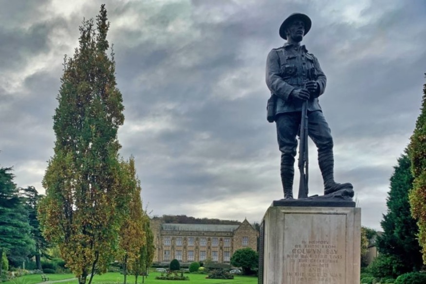 School provides musical accompaniment to Remembrance Day
