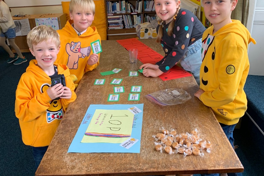 Rydal Penrhos: £1,100 raised on Children in Need Day