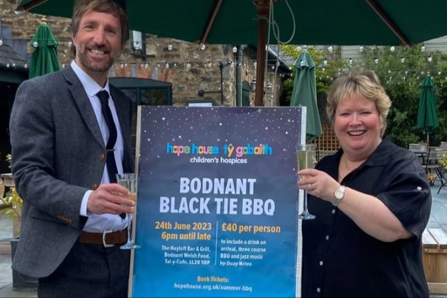 Black tie BBQ provides al-fresco fundraising for kids hospice