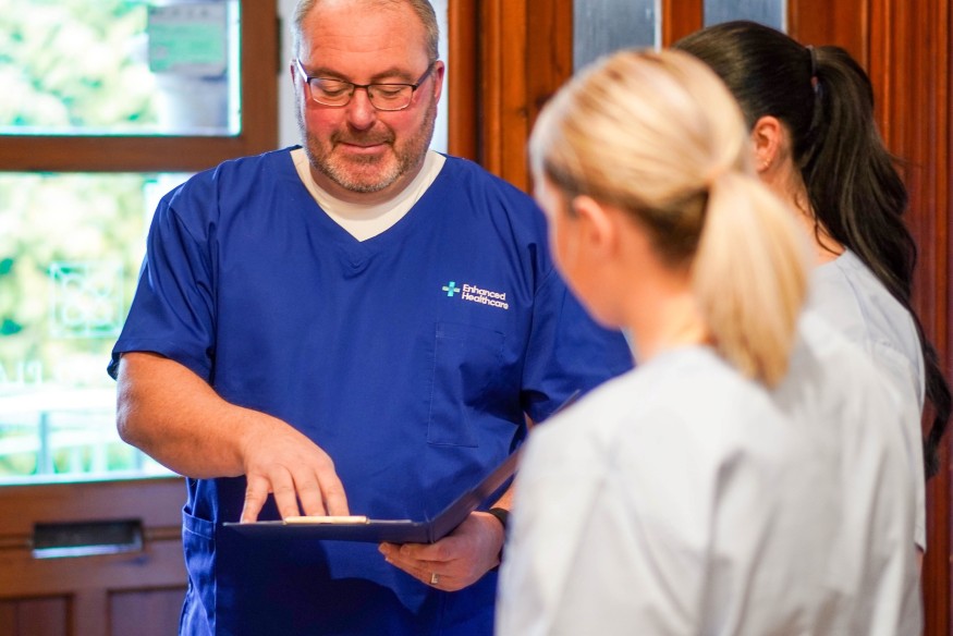 Staff at booming care agency benefit from wellbeing support