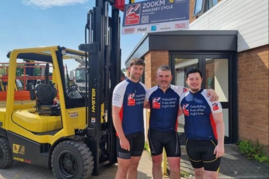 Llandudno friends raise over £3,600 for military charity