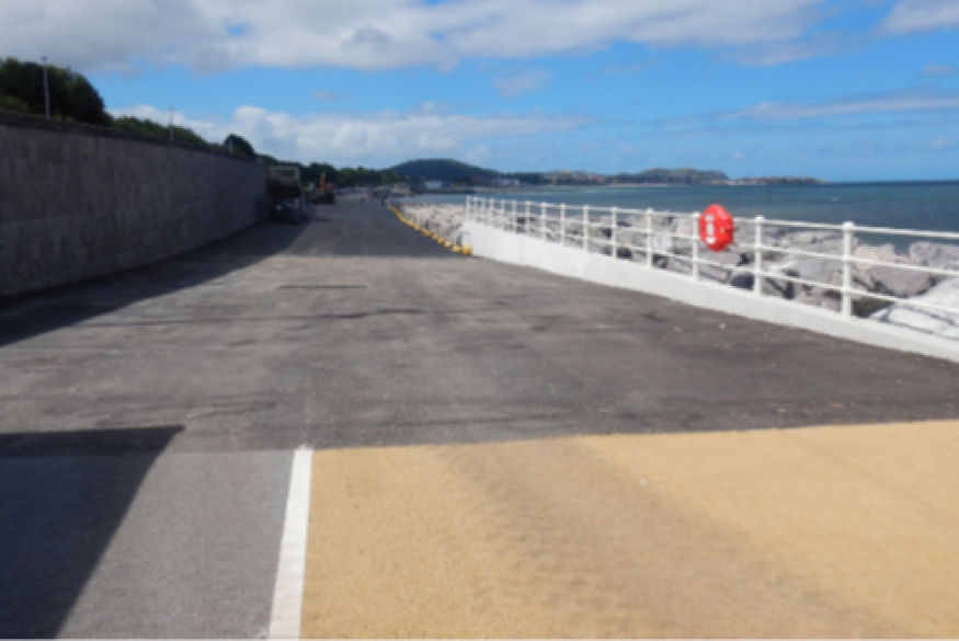 Final stage of Old Colwyn promenade development opens