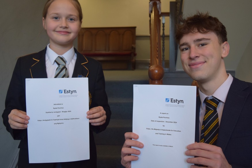 Rydal Penrhos celebrates outstanding Estyn report