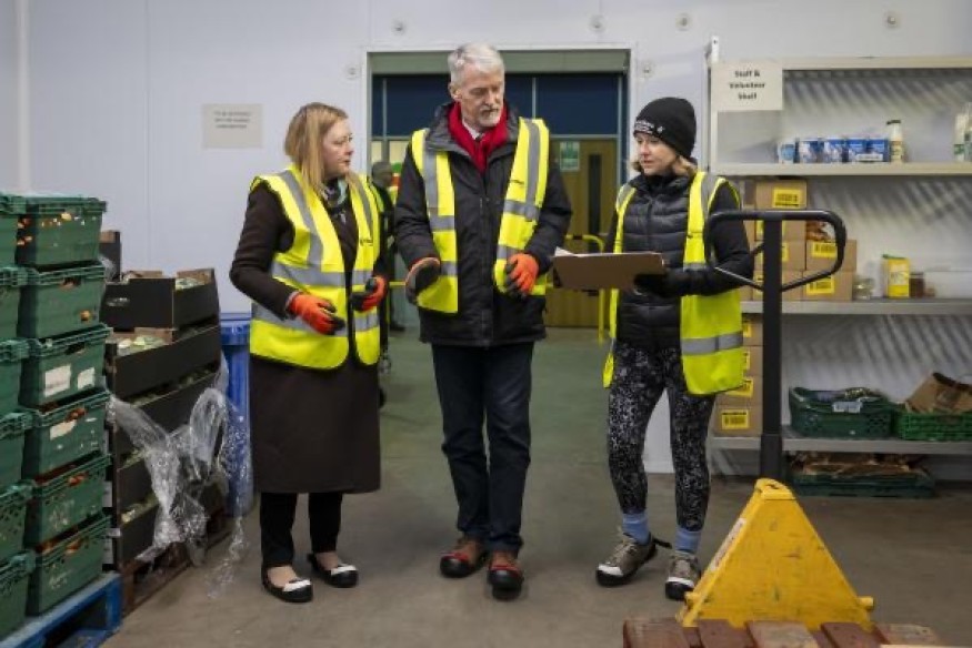 Turning surplus food into support for those in need