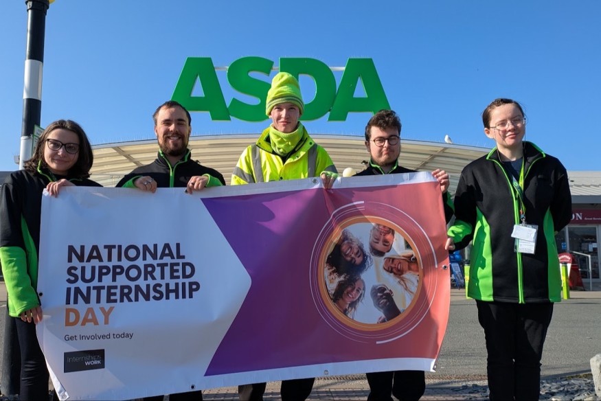 Llandrillo and Asda supported internship in running for award