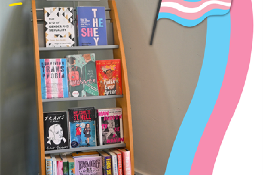 Colwyn Bay Library marks Transgender Day of Visibility