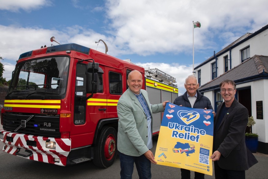 Port's gift of a fire engine will save lives in war-torn Ukraine