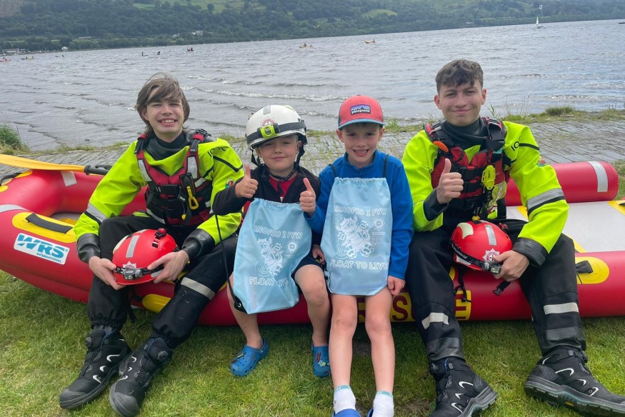 Lifesaving lessons shared at lakeside water safety events