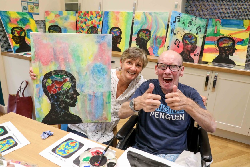 Care home residents’ art to shine at St Asaph Festival