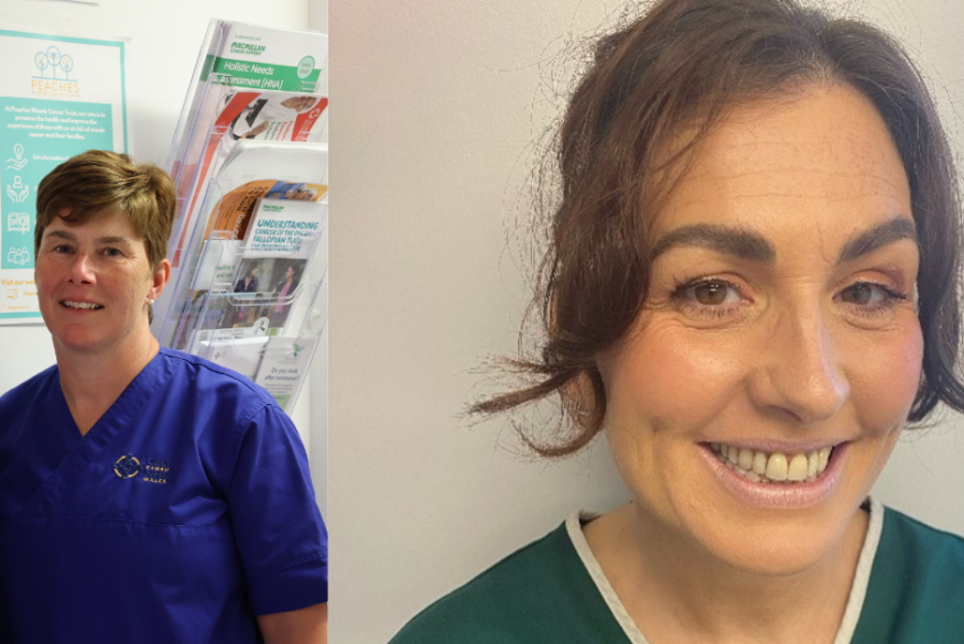 Oncology team lace up to create calming space for women